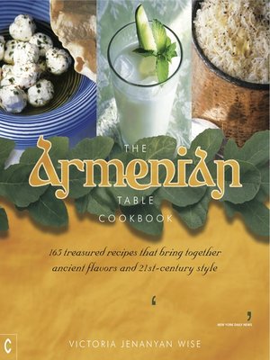 cover image of The Armenian Table Cookbook
